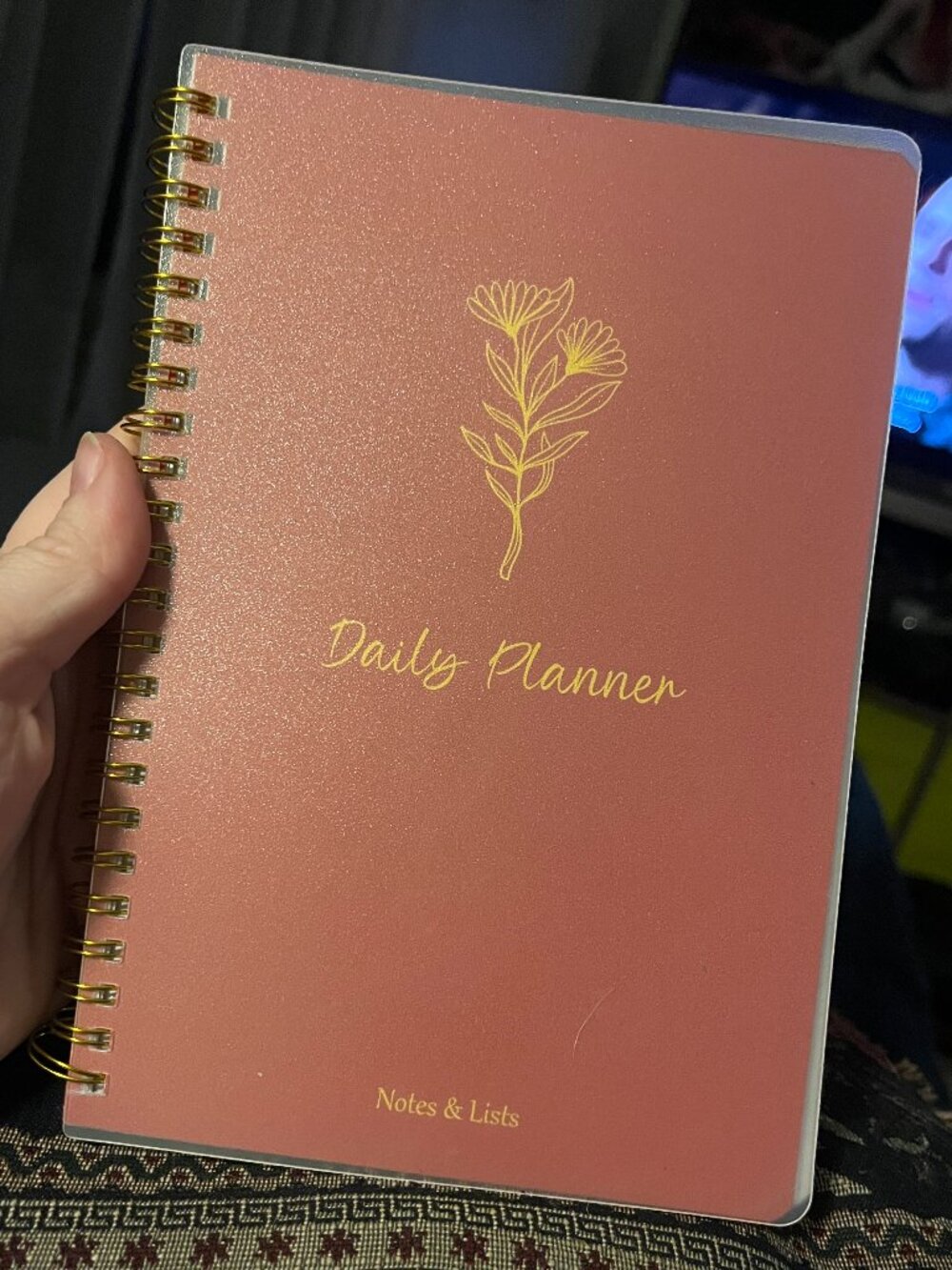 NWOT Daily Planner- Undated